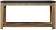 Bernards Calia Black Console Table with Brown Base-2