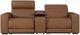Signature Design by Ashley® Magic Man 2-Piece Caramel Power Reclining Sectional with Console-0