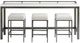 Universal Explore Home™ Essence Black/White Console Stool-2