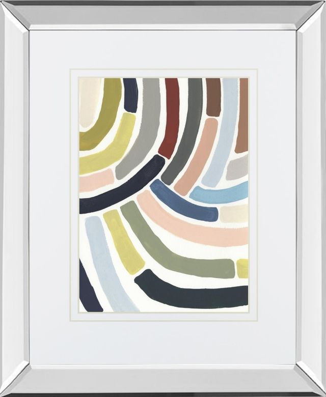 Classy Living June Erica Vess Mosaic Curve II 34"W Wall Art-0