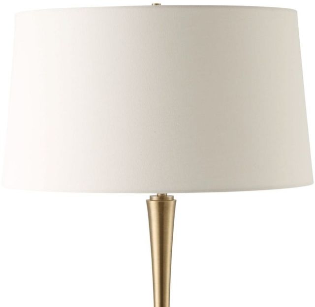 Uttermost® Shino Antique Brass Floor Lamp-4