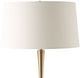 Uttermost® Shino Antique Brass Floor Lamp-4