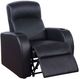 Coaster® Cyrus 7-Piece Black Manual Reclining Theater Seating-5