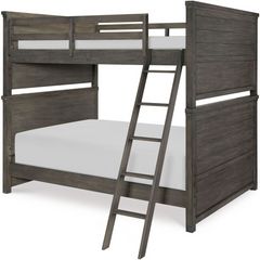 Legacy Kids Teen Bunkhouse Aged Barnwood Full/Full Bunk Bed