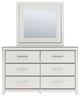Signature Design by Ashley® Zuraleus White Dresser and Mirror-2