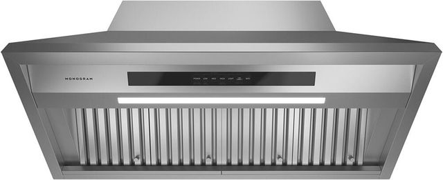 Monogram® Statement Collection 48" Stainless Steel Wall Mounted Range Hood-3