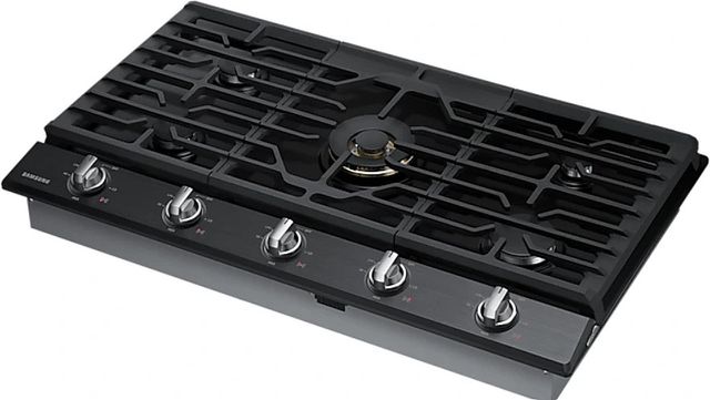 Samsung 36" Black Stainless Steel Gas Cooktop-2