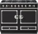 La Cornue CornuFe 110 43" Matte Black Pro Style Dual Fuel Range-0