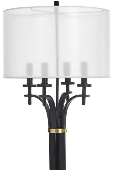 Stylecraft Corcy Black/Gold Table Lamp-1
