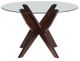 Steve Silver Co.® Amalie 5-Piece Camel Linen/Walnut Dining Set-4