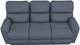 La-Z-Boy® Brooks Midnight Manual Reclining Sofa-4