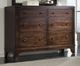 Durham Furniture Glen Terrace Nouveau Brown Double Dresser-0