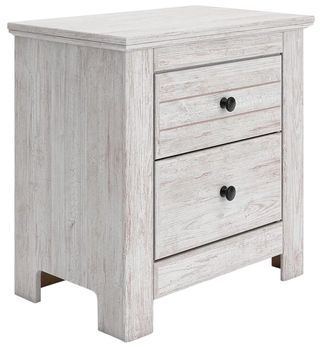 Signature Design by Ashley® Makidern Whitewash Nightstand