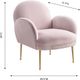 TOV Furniture Gwen Mauve Velvet Chair-4