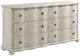 American Drew® Cambric Helene Creme 6-Drawer Dresser-0