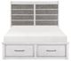 Homelegance® Ambrose Antique Gray/Antique White Queen Storage Platform Bed-1