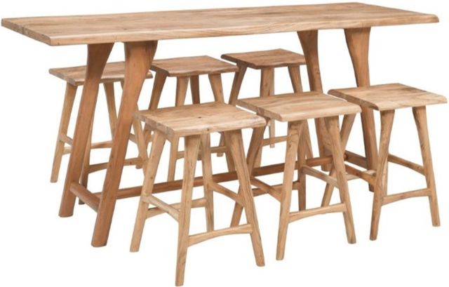 Jofran Inc. Sedona Brown Counter Stool-3