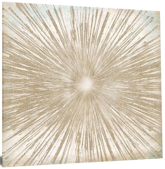 Classy Living Gold Sunburst Wall Art-3