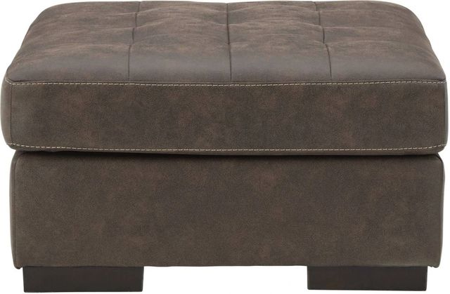 Signature Design by Ashley® Maderla Walnut Oversized Accent Ottoman-1