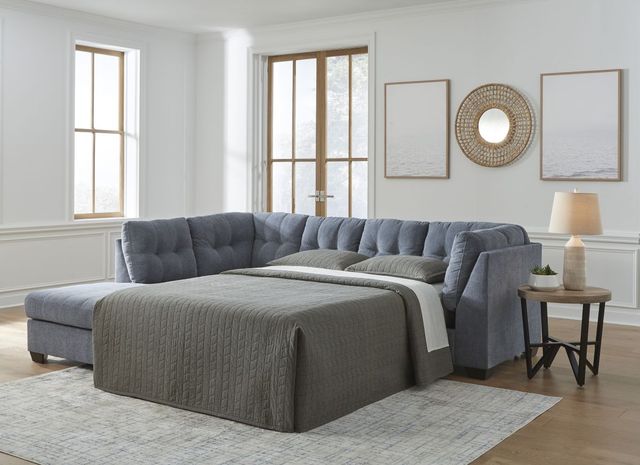 Signature Design by Ashley® Marleton 2-Piece Denim Left-Arm Facing Sleeper Sectional and Chaise-3