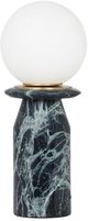 TOV Furniture Globe Malachite Green Marble Lamp-0