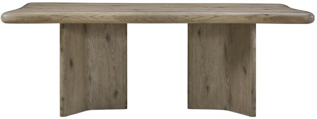 Bernards Pagosa Beige Double Pedestal Dining Table-2