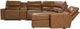 La-Z-Boy® Maddox Camel Reclining Sectional with Custom Layout Options-2