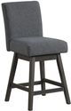 New Classic® Home Furnishings High Line 5-Piece Gray/Walnut Counter Dining Set-2