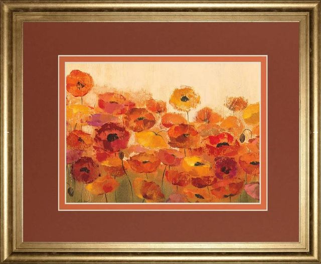 Classy Art Summer Poppies by Silvia Vassileva Wall Art-0