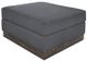 International Furniture Direct Georgia Iron Gray Ottoman-0
