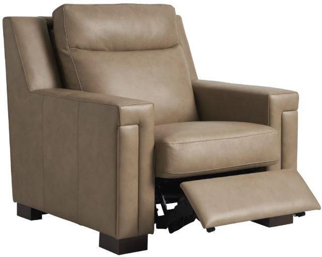 Universal Explore Home™ Mixon Caruso Falvo Leather Power Recliner-1