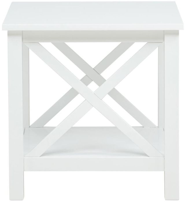 Coaster® Skyview 3-Piece White Rectangular Lift Top Coffee Table Set-4