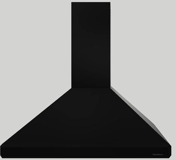 Vent-A-Hood® 42" Black Wall Hood-0