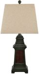Crestview Collection Kipling 2-Piece Green Table Lamp Set-1