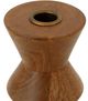 Moe's Home Collection Sequence Brown Small Wooden Candle Holder-2