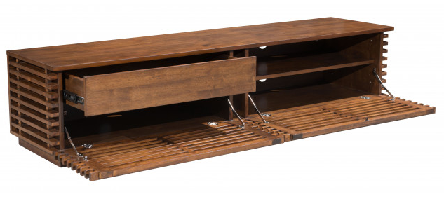 Zuo® Modern Linea Walnut Wide Entertainment Stand-1