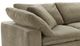 Moe's Home Collection Clay Lounge 4-Piece Desert Sage Modular Sectional and Ottoman-4