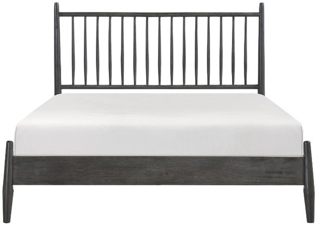 Homelegance® Brickell Gray Queen Panel Bed-2