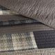 Olliix by Woolrich Taupe King/California King Winter Plains Quilt Mini Set-1