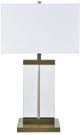 Crestview Collection Geller Transparent Table Lamp-0