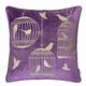 Furniture of America® Rina Purple Accent Pillow-0