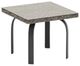 Homecrest™ Outdoor Living Customizable Shadow Rock Aluminum/Stone Square Outdoor End Table-0