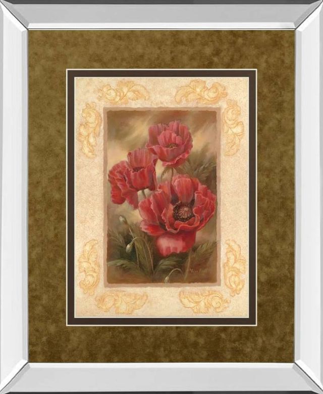 Classy Art Daphne’s Poppies by Vivian Flasch Wall Art-0
