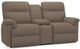 La-Z-Boy® Jay Mushroom Power Reclining Loveseat with Console-0