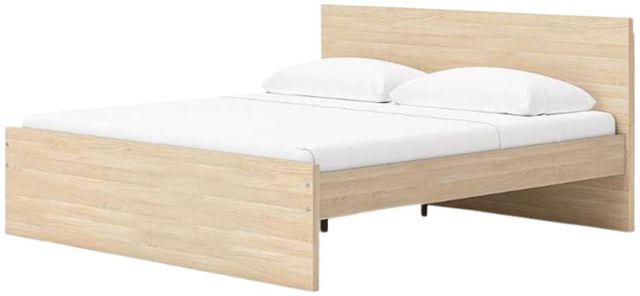 Signature Design by Ashley® Onita Natural Queen Panel Storage Bed-2
