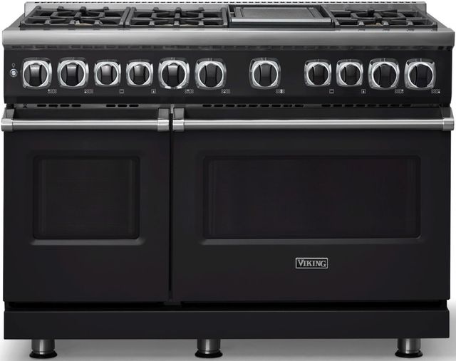 Viking® 7 Series 48" Onyx Pro Style Dual Fuel Range-2