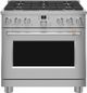 Café™ 36" Stainless Steel Pro Style Dual Fuel Range with 6 Burners-0