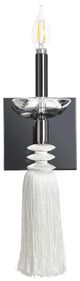 Stylecraft Black Nickel 15"H Wall Mount Lamp-0