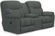 La-Z-Boy® Morrison Indigo Reclining Loveseat with Console-0
