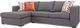 Decor-Rest® Furniture LTD 2900 2-Piece Left-Arm Facing Sectional and Chaise-0
